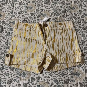 Gold Tiger Shorts size M NWT